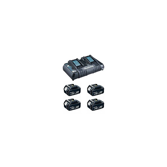 Power Set Makita (4 X 18v 5,0 Ah Dc18rd)
