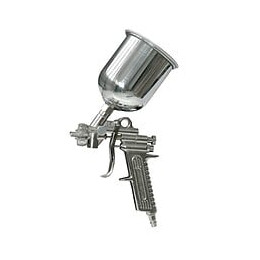 Dtools - Pistolet À Peinture Pour Compresseur - Pour Vernis/solvants/teintures - Godet En Métal 500 Ml - Raccord Rapide : 1/4