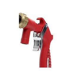 Dcraft - Pistolet De Sablage - Pression 4-8 Bars - 2 Buses Interchangeables - Pistolet De Sablage Avec Flexible - Noir