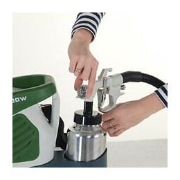 Dtools - Pistolet Peinture 700w - Débit 250 - 350 Ml/min - Viscosité : 90 Din-s - Pistolet À Peindre - Tuyau Flexible 1,5 M 