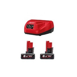 Power Set Milwaukee M12nrg-602 (2 X 6,0 Ah C12c)