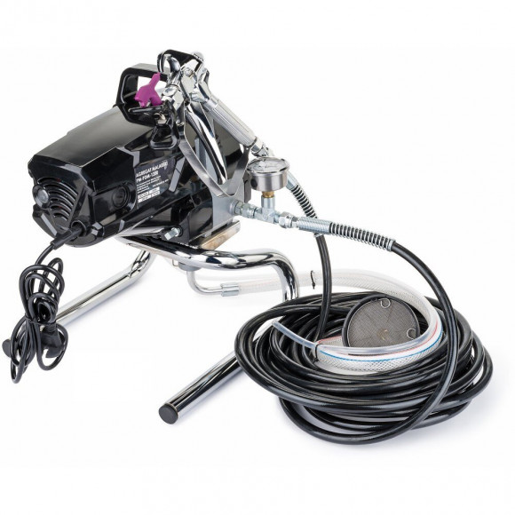 Power Tool - Unité De Peinture  - Puissance 1200 W - Pression Service 220 Bar - Pulvérisateur De Peinture - Gris