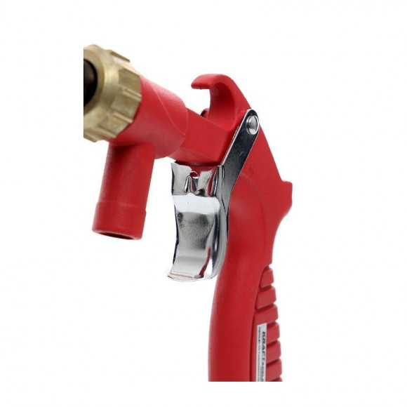 Dcraft - Pistolet De Sablage - Pression 4-8 Bars - 2 Buses Interchangeables - Pistolet De Sablage Avec Flexible - Noir