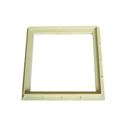 Cadre 40 X 40 Cm Sable Polypropylène - Interplast - Interplast - Sascadre400s