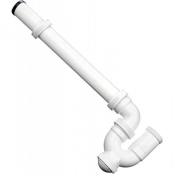 Siphon Ø 40 Prise Machine À Laver - Couleur Blanc - Adequa - Msh-pp