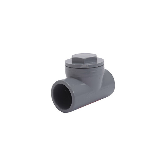 Ø32 Mm Clapet À Battant Pvc Évacuation. - Plasson - In-scar032p