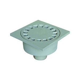 300 X 300 Siphons De Cour Sortie Ø 100 Mm - Interplast - In-sassip30100g