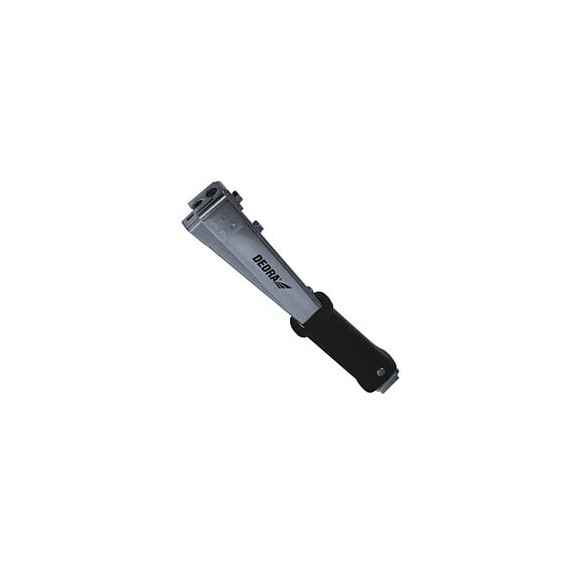 Dtools - Agrafeuse Marteau - Pour Agrafes De Type D11 - Hauteur Des Agrafes 6-10 Mm - Largeur Des Agrafes 10,6 Mm - Gris