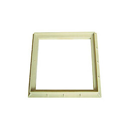 Cadre 40 X 40 Cm Sable Polypropylène - Interplast - Interplast - Sascadre400s