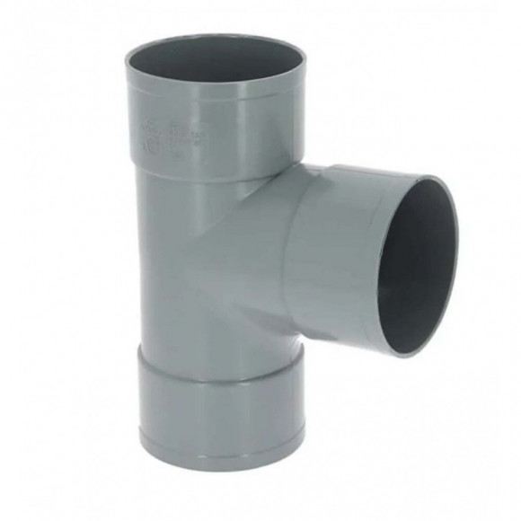 Culotte Pvc Femelle-femelle 87°30 Ø100 - Adequa - Bt-188