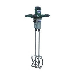 Dtools - Malaxeur Électrique 1350w/230v - Vitesse 580-800 Tr/min - Diamètre Turbines 120 Mm - Fixation M14 - Bleu