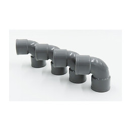 Ø 32 Mm Coude Pvc Évacuation 87°30' Ff A Coller - Lot De 4 Pièces - Jardiboutique - In-srbcof87032-x04