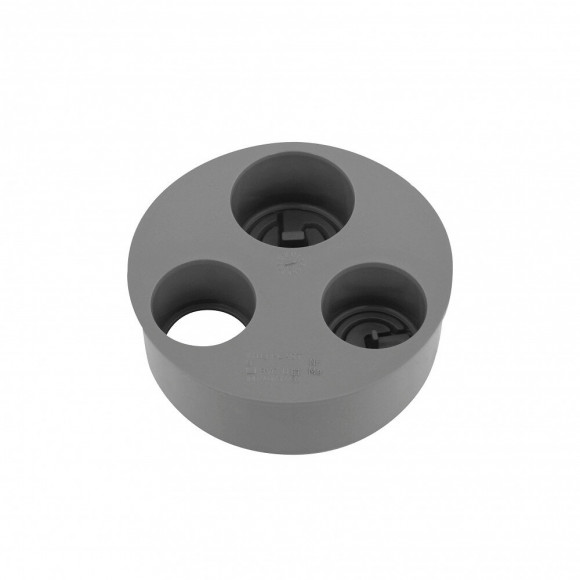 Ø 100 Mm, Tampon De Réduction Pvc Triple Diamètre Mf 100 X 40 X 32 X 32 Mm - Jardiboutique - In-srbtr1032