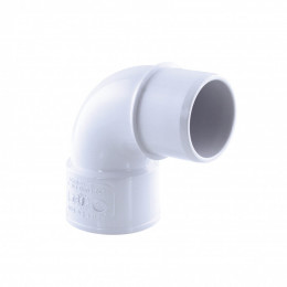 Coude Pvc Évacuation, 87° M-f, Ø  40 Mm, Couleur Blanc. - Interplast - In-srbcom87040b