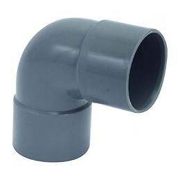 Coude 87°30 Pvc - Évacuation Femelle - Femelle Ø100 - Adequa - Ct-88-1000973