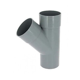 Culotte Pvc Male-femelle 45° Ø100 - Adequa - Bt-14-1001016