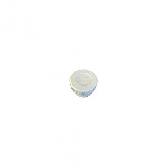 Bouchon Pvc Mâle Ø 40 Blanc - Bouchon De Visite Évacuation. - Interplast - In-srbbou040b