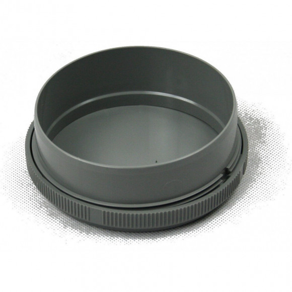 2 Tampons Bouchon De Visite Pvc Évacuation - Diamètre 100 Mm - Jardiboutique - In-srbbou110-x2