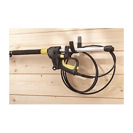 Crochet Fer Plat Gainé Mottez, H.15 X L.3.5 X P.16 Cm