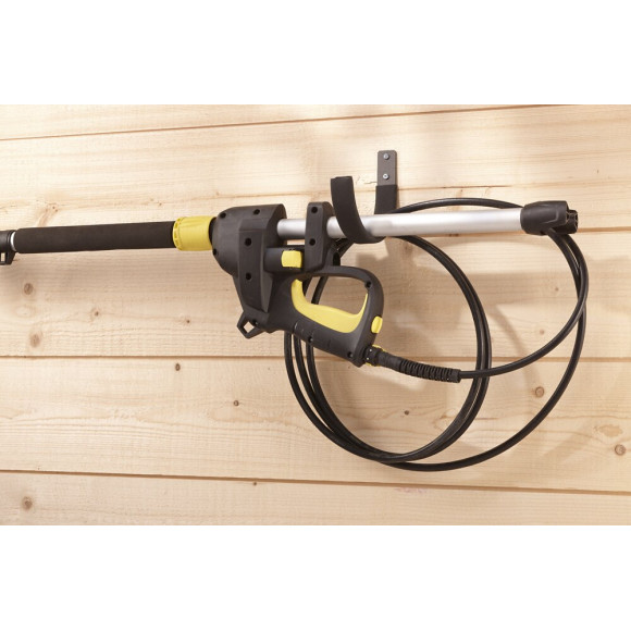 Crochet Fer Plat Gainé Mottez, H.15 X L.3.5 X P.16 Cm