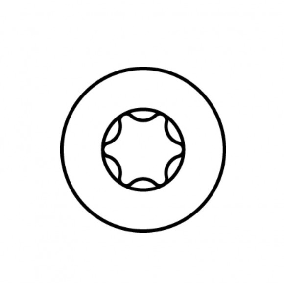 Heco Topix Plus Vis À Bois Professionnelle 6.0 X 80 Mm, Filetage Partiel , Tête Ronde Large, T-drive, Galvanisé Bleu, A3k, 1