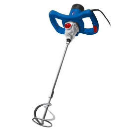 Dtools - Malaxeur Électrique 1300 W/230v - Vitesse 200-700 Tr/min - Diamètre Turbine 120 Mm - Fixation M14 - Bleu