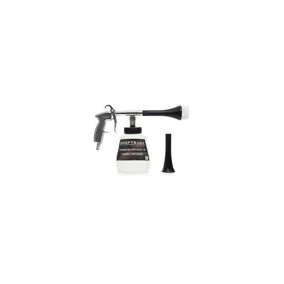 Dcraft - Pistolet De Nettoyage Pour Tissus - Pression 0.5-0.8 Mpa - 2 Buses - Pistolet Pneumatique - Noir