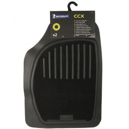 Michelin 2 Tapis Avant Caoutchou Et Moquette