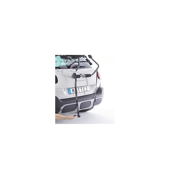 Mottez Porte-velos Sur Hayon A Fixation Sur Barres De Toit Ou Barre Railing 3 Velos Avec Antivol