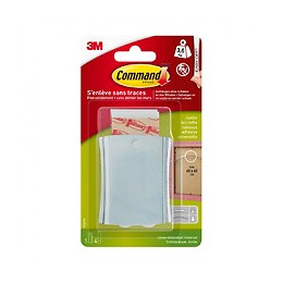 Accroche-cadre Adhésif Tête De Clou, Command, Argent 3.6 Kg