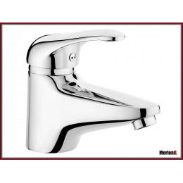 Fina 4 - Mitigeur De Lavabo Chromé Fixe - Robinet Salle De Bain - Robinetterie Lavabo - Aérateur Neoperl - Argent