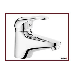 Fina 4 - Mitigeur De Lavabo Chromé Fixe - Robinet Salle De Bain - Robinetterie Lavabo - Aérateur Neoperl - Argent