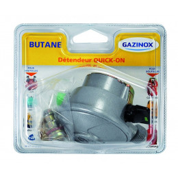 Détendeur Inox Gaz Butane 5, H.6.5 Cm Gazinox