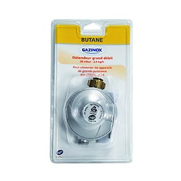 Détendeur Pour Gaz Butane Grand Débit 28 Millibars Débit 2,6kg/h, Gazinox