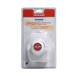 Détendeur / Déclencheur Pour Gaz Propane 37 Mb Débit 1.3kg/h Classe 1, Gazinox