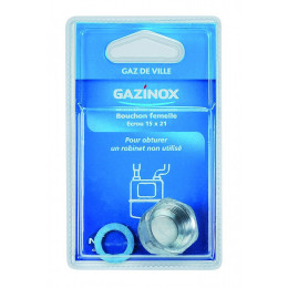 Bouchon Gaz Pour Gaz Naturel, Femelle, Gazinox
