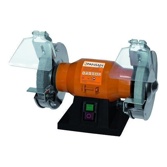 Dtools - Touret À Meuler Avec Deux Meules Abrasives - Puissance 150 W - Diamètre Des Meules 150 Mm - Épaisseur Meules 16 Mm 