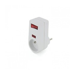 Multiprise Parafoudre 1 Prises Sans Câble Chacon, 3500 W