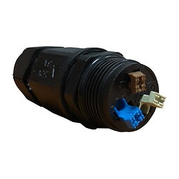 Connecteur Ip68 2 Voies/max1.5mm2/noir