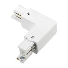 Track Light Interconnecteur Saillie/ 3 Allumages/ Angle 90°/ Blanc