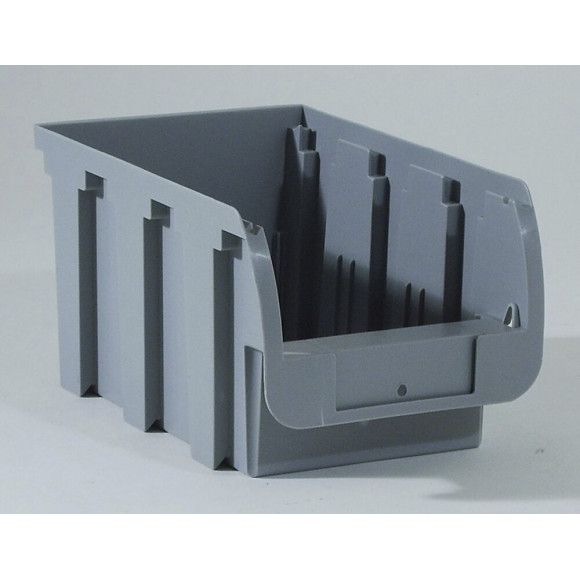 Bac À Vis Gris, L.14.8 X H.12.5 X P.23.5 Cm