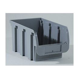 Bac À Vis Gris, L.14.8 X H.12.5 X P.23.5 Cm