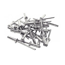 Lot De 50 Rivets Aluminium Diam.4.8 X H.14 Mm Rapid