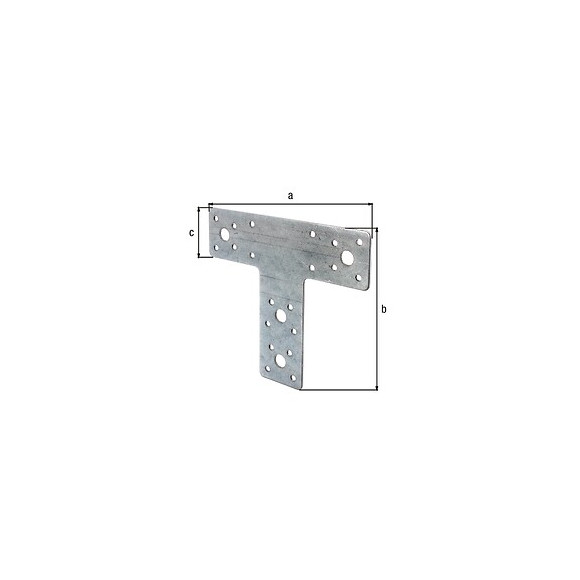 Platine D'assemblage Galva Zinguée Sendzimir 160x142x45