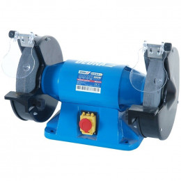 Dtools - Touret À Meuler 900 W Ø 250 Mm - Meule Grain - Travaux Ébarbage Ébavurage Affûtage - Bricolage Atelier Chantier -