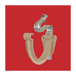 Crochet De Gouttière Développé 25 Cm Pvc