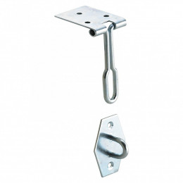 Crochet À Levier Acier Hettich, L.80 X L.25 Mm