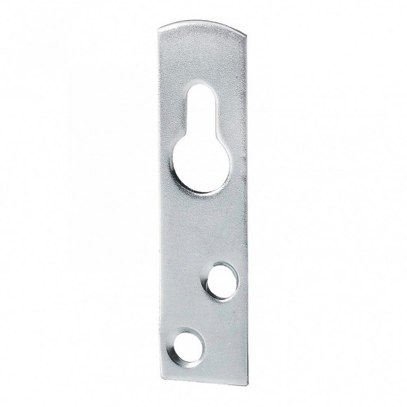 Lot De 4 Attaches Pour Suspension De Meuble Haut Acier Zingué Hettich, L.55 Mm