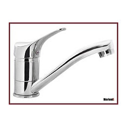 Fina 3 - Mitigeur De Lavabo Chromé Fixe - Robinet Salle De Bain - Robinetterie Lavabo - Aérateur Neoperl - Argent