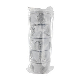 Lot De 5 Boîtes De Dérivation Étanche De Diamètre 70mm
